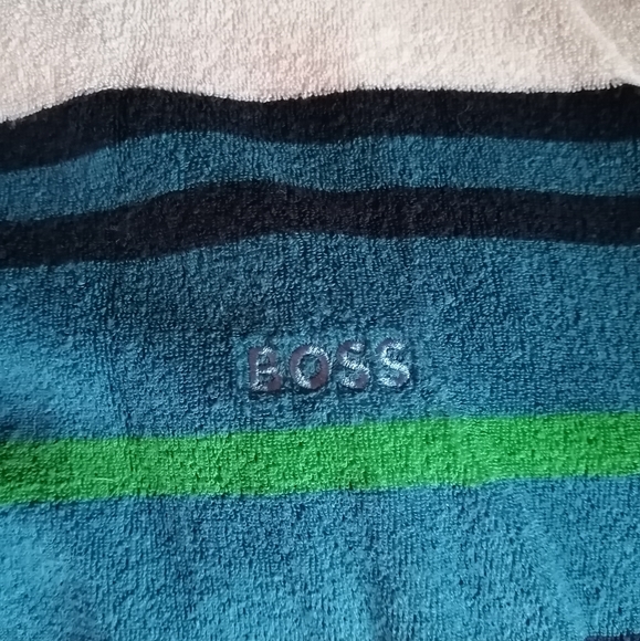 Hugo Boss vintage inspired oversized terry cloth tshirt - Picture 6 of 8